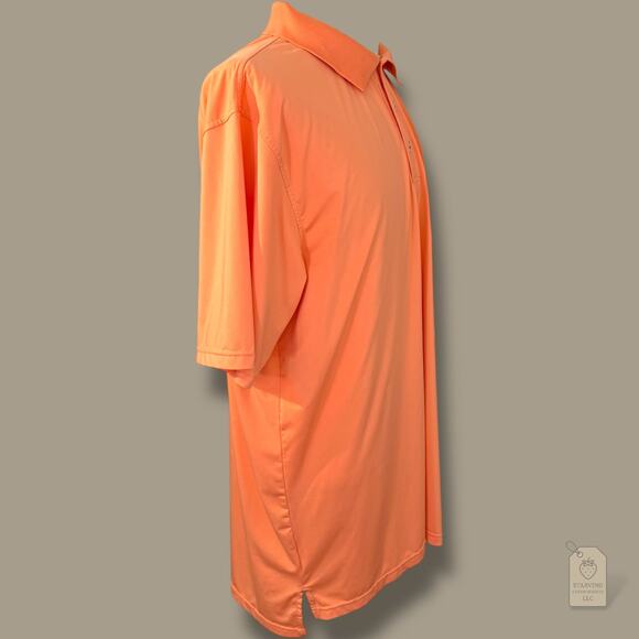 Southern Marsh 2XL Performance Golf Polo Shirt Orange Duck Logo - Picture 3 of 7